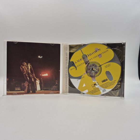 James Brown 40th Anniversary Collection Music CD 2 Disc. - Picture 3 of 6